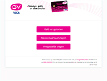 Tablet Screenshot of 3vcard.nl